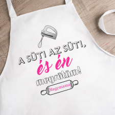 NagyAjándék Egyedi feliratos kötény lakástextília