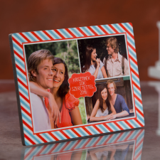 NagyAjándék Fényképes csíkos fotópanel egyedi ajándék