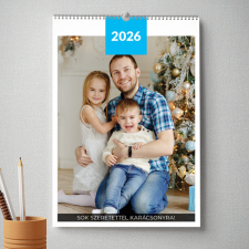 NagyAjándék Fényképes falinaptár, A4 egyedi ajándék