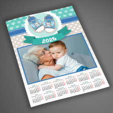 NagyAjándék Fényképes falinaptár, A4 egyedi ajándék