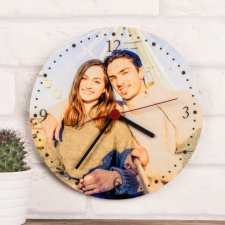 NagyAjándék Fényképes falióra egyedi ajándék