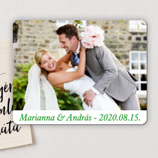 NagyAjándék Fényképes hűtőmágnes felirattal hűtőmágnes