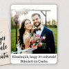 NagyAjándék Fényképes hűtőmágnes felirattal