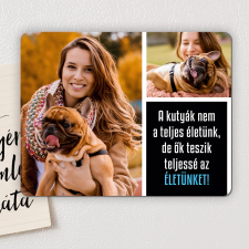NagyAjándék Fényképes hűtőmágnes kutyabarátoknak hűtőmágnes