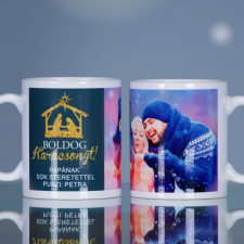 NagyAjándék Fényképes karácsonyi bögre karácsonyi dekoráció