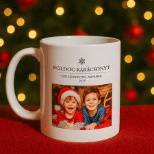 NagyAjándék Fényképes karácsonyi bögre karácsonyi dekoráció