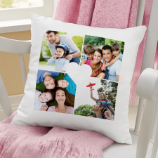 NagyAjándék Fényképes kispárna 4 képpel egyedi ajándék