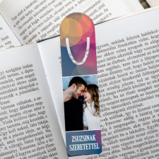 NagyAjándék Fényképes könyvjelző egyedi ajándék