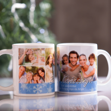 NagyAjándék Karácsonyi fényképes bögre karácsonyi dekoráció