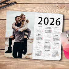 NagyAjándék Naptáras fényképes egérpad egyedi ajándék