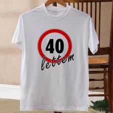 NagyAjándék Szülinapi évszámos póló, M egyedi ajándék