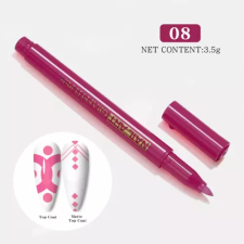 Nagyker 1. Akril toll nail art pen - bordó körömdíszítő