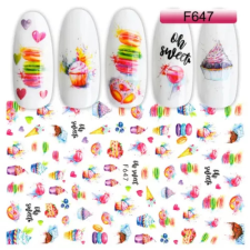 Nagyker 2. Körömmatrica - F647 fagyi körömdíszítő