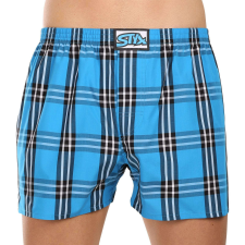  Nagyméretű tarka férfi klasszikus boxeralsó Styx klasszikus gumi (E1030) 3XL férfi alsó
