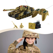 Nagyméretű távirányítós AKKUS tank KING OF TANKS RC (BBJ) távirányítós modell