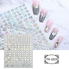 Nail-Art Körömmatrica - TH-1019 Szív körömdíszítő