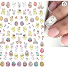 Nail-Art Körömmatrica - WG500 húsvét körömdíszítő