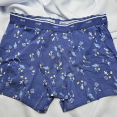 Namaldi KÉK BOXERALSÓ mintás M
