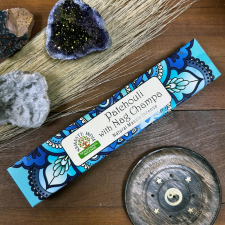 Namaste India Pacsuli és Nag Champa prémium füstölő füstölő