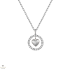 NANA KAY silver trends ezüst szív nyakék - ST2273