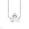 NANA KAY silver trends OUTLET NANA KAY silver trends ezüst levél nyakék - ST1472