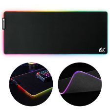 NanoRS RGB LED háttérvilágítású játék billentyűzet egérpad, 800x300x4mm, RS705 asztali számítógép kellék