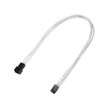 Nanoxia Kabel Nanoxia 3-Pin Verlängerung, 30 cm, Single, weiß (NX3PV3EW) kábel és adapter