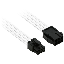 Nanoxia Kabel Nanoxia 6pin PCI-E Verlängerung, 30 cm, weiß (NX6PV3EW) kábel és adapter