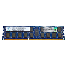 Nanya RAM memória 1x 8GB Nanya ECC REGISTERED DDR3  1333MHz PC3-10600 RDIMM | NT8GC72C4NG0NK-CG memória (ram)