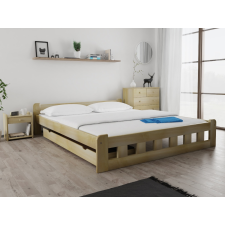  Naomi magasított ágy 180x200 cm, fenyőfa Matrac: Premium 23 cm matraccal, Ágyrácsok: Lamellás ágyráccsal ágy és ágykellék