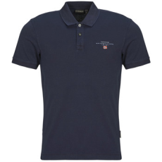 NAPAPIJRI Rövid ujjú galléros pólók ELBAS JERSEY Tengerész EU XXL
