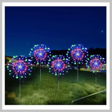 Napelemes kültéri LED lámpa – 60 LED, 8 világítási mód, IP65 vízálló – WB282083 kültéri világítás
