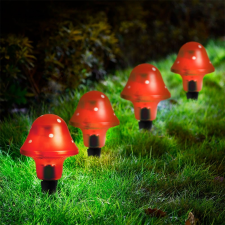  Napelemes, LED-es gomba alakú kerti lámpa kültéri világítás