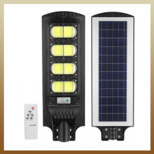 Napelemes Utcai 8 COB LED Paneles Lámpa Konzollal Távirányítóval 1000W kültéri világítás