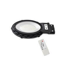 Napelemes utcai LED reflektor mozgásérzékelővel - 80W kültéri világítás