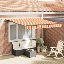  Napernyő Anyag Sárga és narancs 350 x 250 cm Poliészter nyílászáró