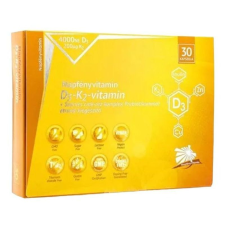 Napfényvitamin d3-k2-vitamin kapszula 30db vitamin és táplálékkiegészítő