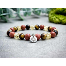  Napfonat csakra medálos ásvány karkötő karkötő