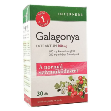 Napi 1 Interherb Napi 1 Galagonya Extraktum kapszula 30db vitamin és táplálékkiegészítő