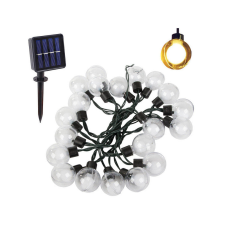 NapiKütyü Kert díszfény napelemes lámpák 20 LED meleg fényű világítás