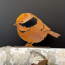 NapiKütyü Rusztikus Vas Madár Szobor dekoráció