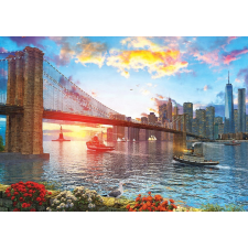 Naplemente New Yorkban puzzle 1000 darabos puzzle, kirakós