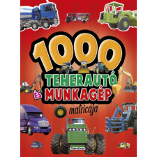 Napraforgó 1000 teherautó és munkagép matricája - Piros gyermek- és ifjúsági könyv