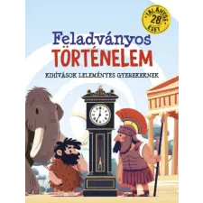 Napraforgó Feladványos történelem - Kihívások leleményes gyerekeknek gyermek- és ifjúsági könyv