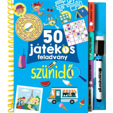 Napraforgó Kiadó - 50 játékos feladvány - Szünidő gyermek- és ifjúsági könyv
