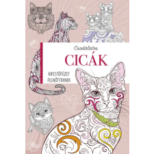 Napraforgó Kiadó Csodálatos cicák - Kifestőfüzet felnőtteknek hobbi, szabadidő