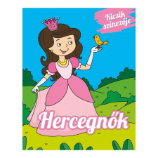 Napraforgó Kiadó Kicsik színezője - Hercegnők kreatív és készségfejlesztő