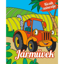 Napraforgó Kiadó Kicsik színezője - Járművek kreatív és készségfejlesztő