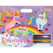 Napraforgó Könyvkiadó Használd a színes ceruzát - Unikornisok gyermek- és ifjúsági könyv