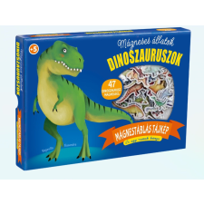Napraforgó Könyvkiadó Mágneses állatok - Dinoszauruszok gyermek- és ifjúsági könyv